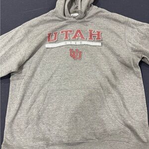 Champion Gray Utah Utes Men's Hoodie